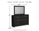 Belachime Dresser and Mirror - Furniture Now (CA)