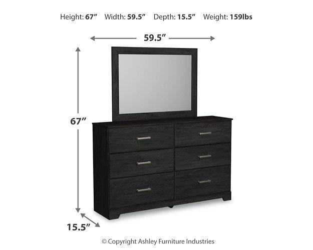 Belachime Dresser and Mirror - Furniture Now (CA)