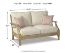 Clare View Loveseat with Cushion - Furniture Now (CA)