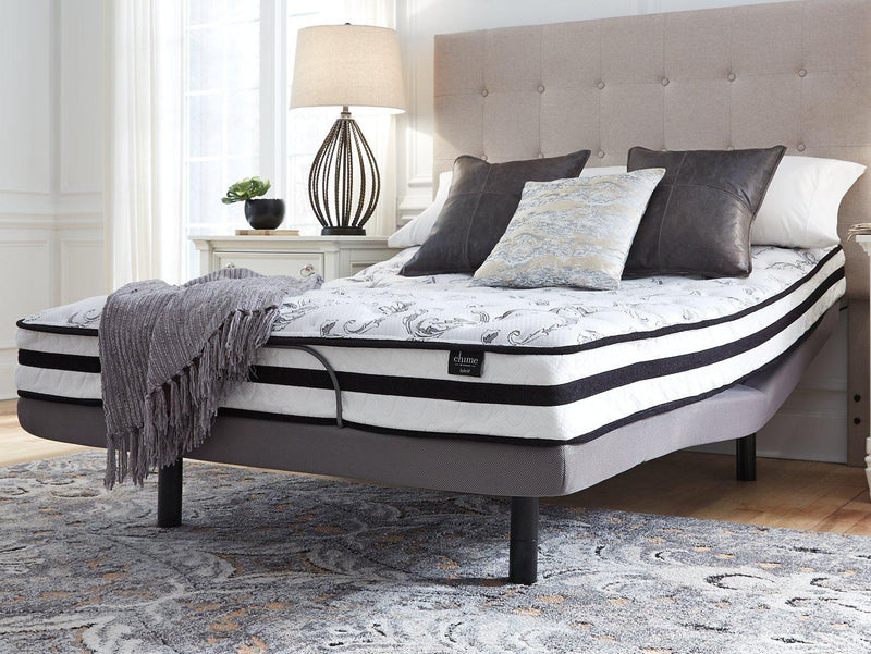 8 Inch Chime Innerspring Mattress Set - Furniture Now (CA)