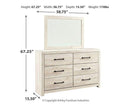 Cambeck Dresser and Mirror - Furniture Now (CA)