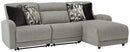 Colleyville Power Reclining Sectional with Chaise - Furniture Now (CA)