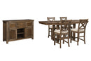 Moriville Counter Height Dining Set - Furniture Now (CA)