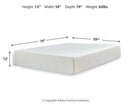Chime 12 Inch Memory Foam Mattress in a Box - Furniture Now (CA)