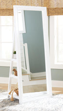Evesen Floor Standing Mirror/Storage - Furniture Now (CA)