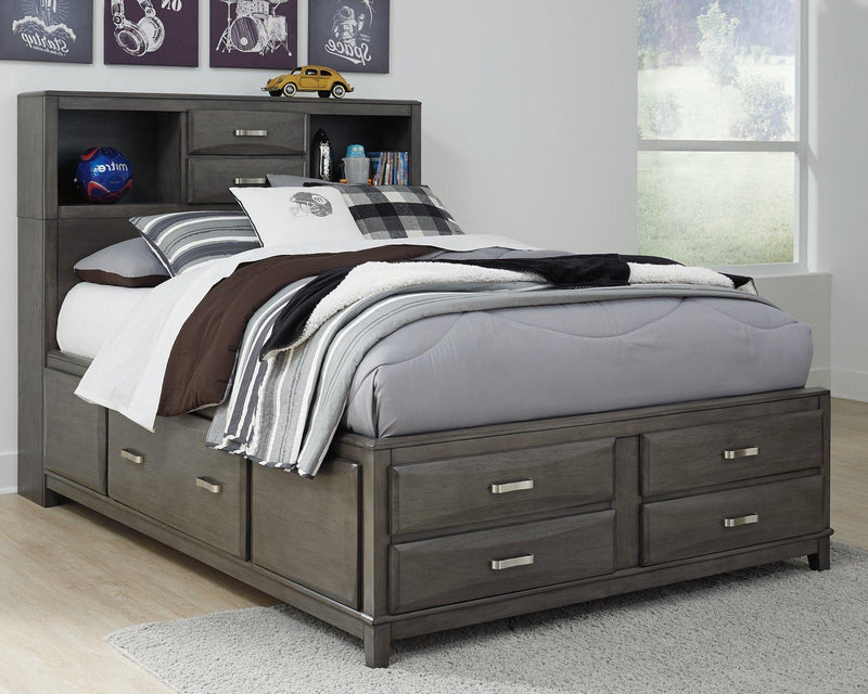 Caitbrook Storage Bed with 7 Drawers - Furniture Now (CA)