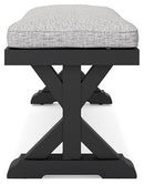 Beachcroft Outdoor Bench with Cushion - Furniture Now (CA)