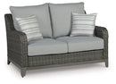 Elite Park Outdoor Loveseat with Cushion - Furniture Now (CA)