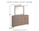 Culverbach Dresser and Mirror - Furniture Now (CA)