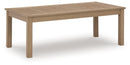 Hallow Creek Outdoor Coffee Table - Furniture Now (CA)