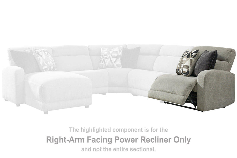 Colleyville Power Reclining Sectional with Chaise - Furniture Now (CA)