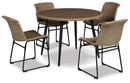 Amaris Outdoor Dining Set - Furniture Now (CA)