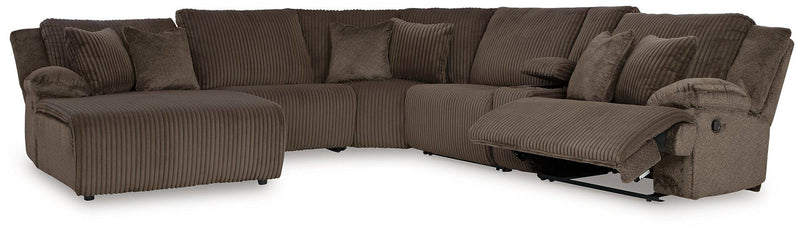 Top Tier Reclining Sectional with Chaise - Furniture Now (CA)