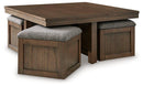 Boardernest Coffee Table with 4 Stools - Furniture Now (CA)