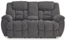 Foreside Reclining Loveseat with Console - Furniture Now (CA)