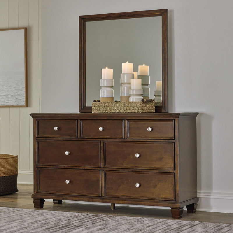 Danabrin Dresser and Mirror - Furniture Now (CA)
