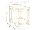 Fregine End Table - Furniture Now (CA)