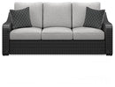 Beachcroft Outdoor Sofa with Cushion - Furniture Now (CA)