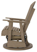 Hyland wave Outdoor Swivel Glider Chair - Furniture Now (CA)