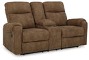 Edenwold Reclining Loveseat with Console - Furniture Now (CA)