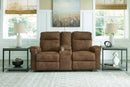 Edenwold Reclining Loveseat with Console - Furniture Now (CA)