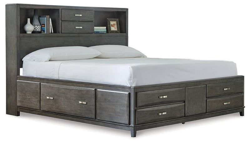 Caitbrook Storage Bed with 8 Drawers - Furniture Now (CA)