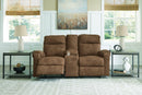 Edenwold Reclining Loveseat with Console - Furniture Now (CA)