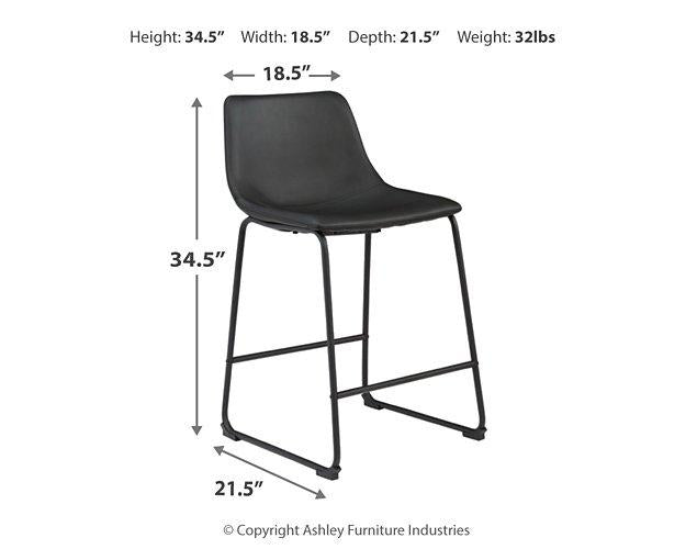 Centiar Counter Height Bar Stool - Furniture Now (CA)