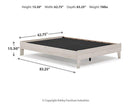 Socalle Bed and Mattress Set - Furniture Now (CA)