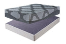 12 Inch Ashley Hybrid Mattress Set - Furniture Now (CA)