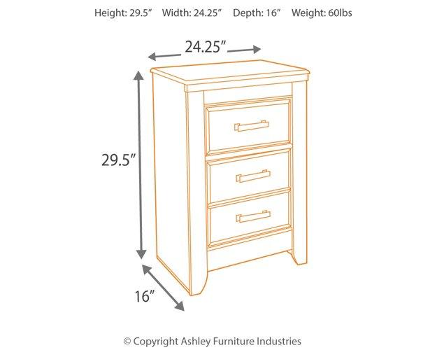 Juararo Nightstand - Furniture Now (CA)