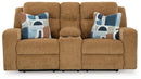 Kanlow Reclining Loveseat with Console - Furniture Now (CA)