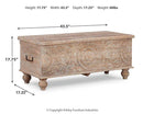 Fossil Ridge Storage Bench - Furniture Now (CA)