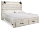 Cambeck Bed with 2 Storage Drawers - Furniture Now (CA)