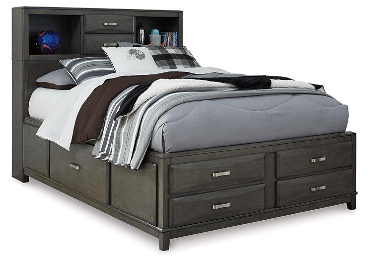 Caitbrook Storage Bed with 7 Drawers - Furniture Now (CA)