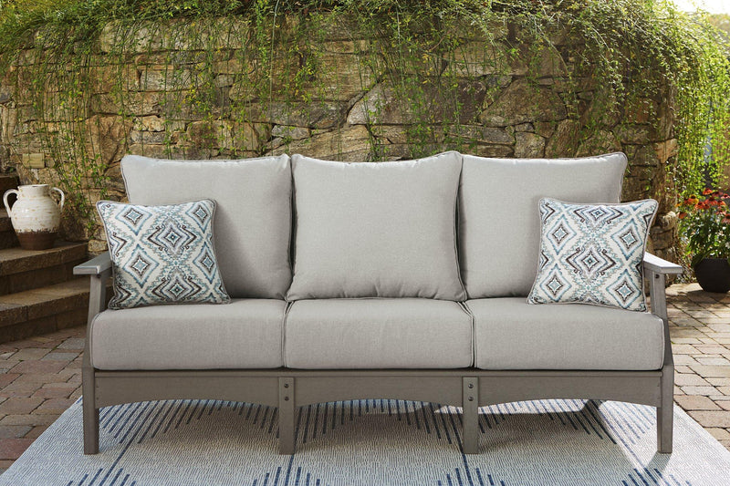 Visola Outdoor Sofa and Loveseat Set - Furniture Now (CA)