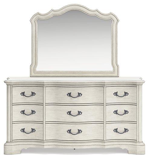 Arlendyne Dresser and Mirror - Furniture Now (CA)