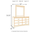 Huey Vineyard Dresser and Mirror - Furniture Now (CA)
