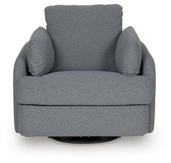Alainmont Next-Gen Nuvella Swivel Power Recliner - Furniture Now (CA)