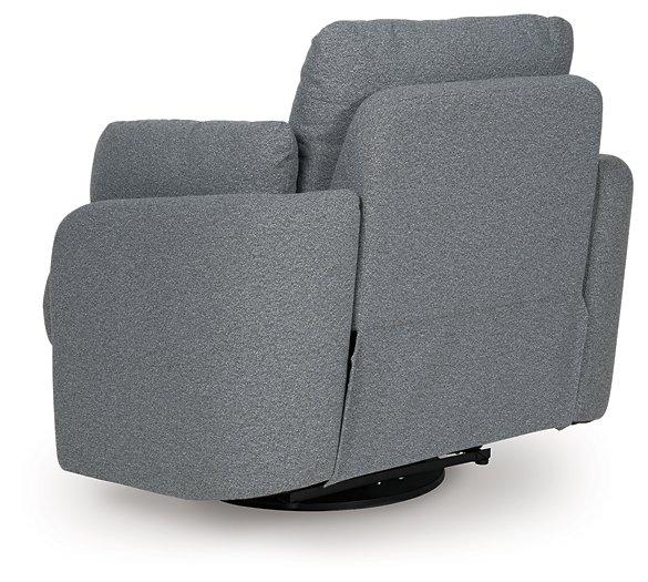 Alainmont Next-Gen Nuvella Swivel Power Recliner - Furniture Now (CA)
