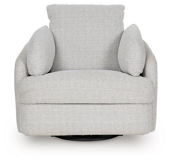 Alainmont Next-Gen Nuvella Swivel Power Recliner - Furniture Now (CA)