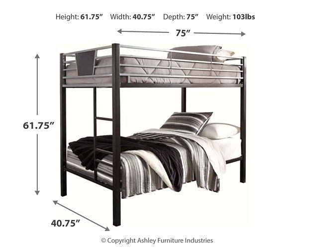 Dinsmore Bunk Bed with Ladder - Furniture Now (CA)