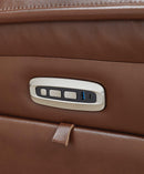 Healy Pier Power Reclining Loveseat with Console - Furniture Now (CA)