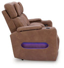 Clean-Slate Power Reclining Loveseat with Console - Furniture Now (CA)