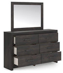 Hollivern Dresser and Mirror - Furniture Now (CA)