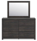Hollivern Dresser and Mirror - Furniture Now (CA)