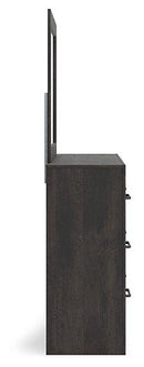 Hollivern Dresser and Mirror - Furniture Now (CA)