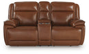 Healy Pier Power Reclining Loveseat with Console - Furniture Now (CA)