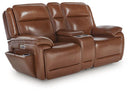 Healy Pier Power Reclining Loveseat with Console - Furniture Now (CA)