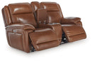 Healy Pier Power Reclining Loveseat with Console - Furniture Now (CA)